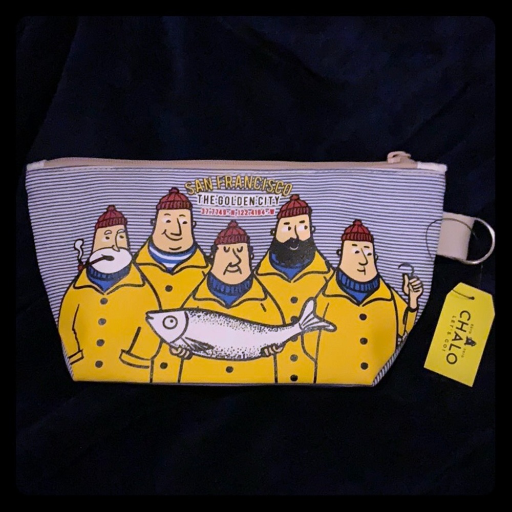 San Francisco-themed Chalo Accessory/Makeup Pouch